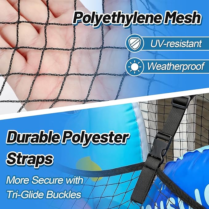 2Pcs Large Pool Float Toy Storage Net - Image 3