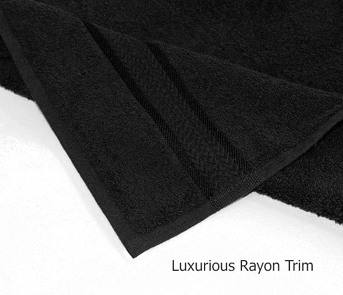 COTTON CRAFT Ultra Soft 12 Pack Wash & Face Cloths 12x12 - Image 3