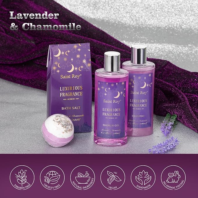Mothers Day gift Bath Basket Spa Kit Spa Gifts - Image 5