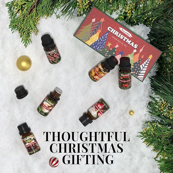 SALKING Christmas Fragrance Oils, Premium Essential Oil - Image 5