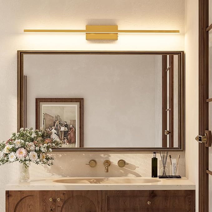 VOLISUN Modern Bathroom Vanity Light 48 inch, 30W Dimmable 5CCT Led Bathroom - Image 2
