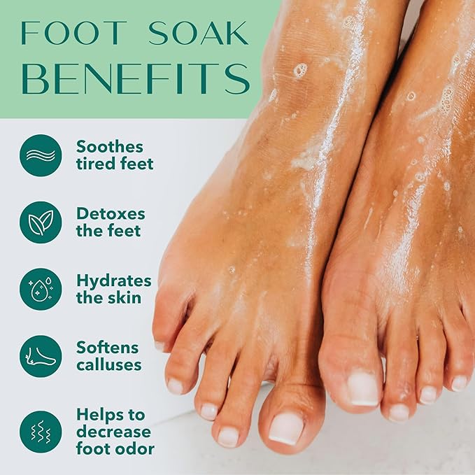 Laki Naturals Apple Cider Vinegar Foot Soak, Foot Detox Soak, Pedicure Soak - Image 4