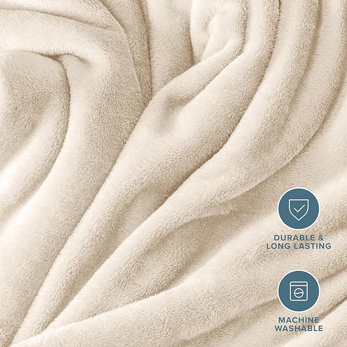 Bare Home Fleece Blanket - Image 5