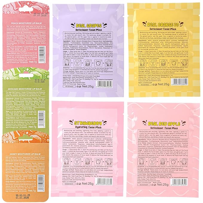 56PCS Spa Party Supplies For Girls, Spa Birthday Party Favors For 8 People - Image 8