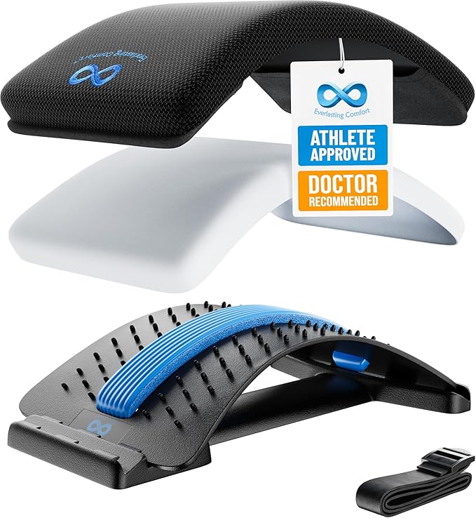 Everlasting Comfort Lumbar Support Board Back Stretcher by EverlastingComfort