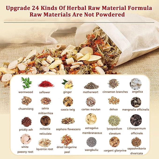 30 Pcs Body Herbal Detox Foot Soak To Remove Toxins, Lymphatic Drainage Ginger - Image 6