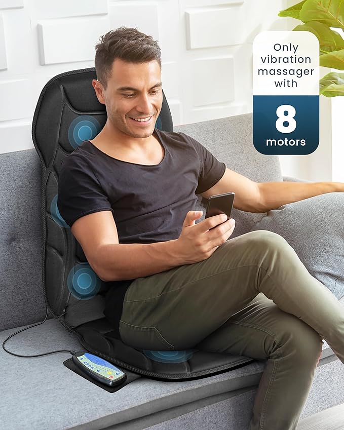 COMFIER Massage Seat Cushion, Back Massager - Image 2