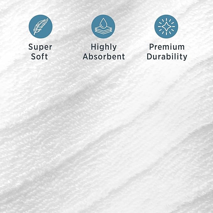 Welhome James 100% Cotton Textured Stripe Towels - Image 4