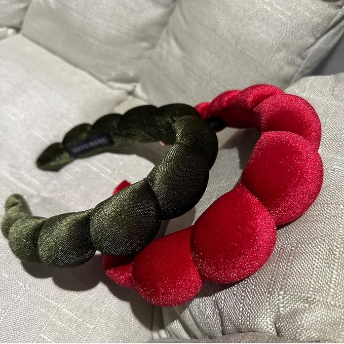 Fashion Headbands for Women Padded Fabric Hair Bands Wide Velvet Non Slip - Image 6