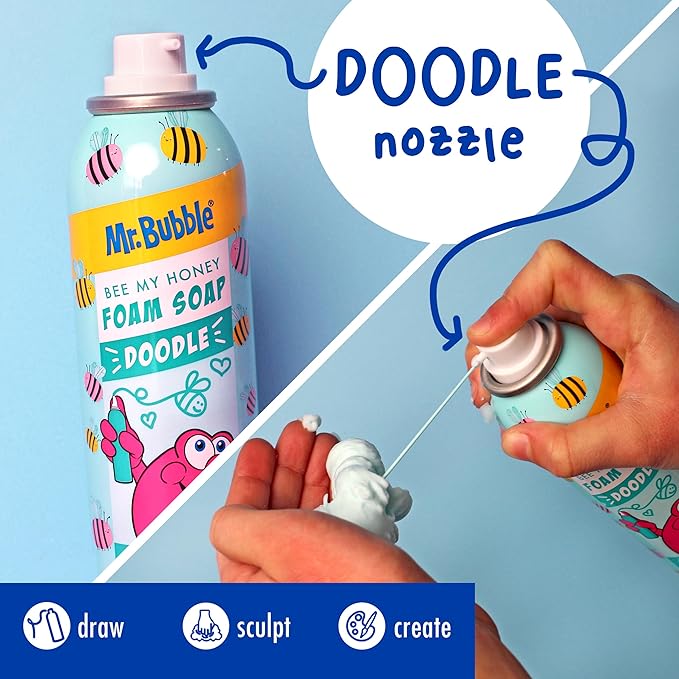 Mr. Bubble Limited Edition Foam Soap, Creativity Bath Soap, Cleans & Moisturizes - Image 9