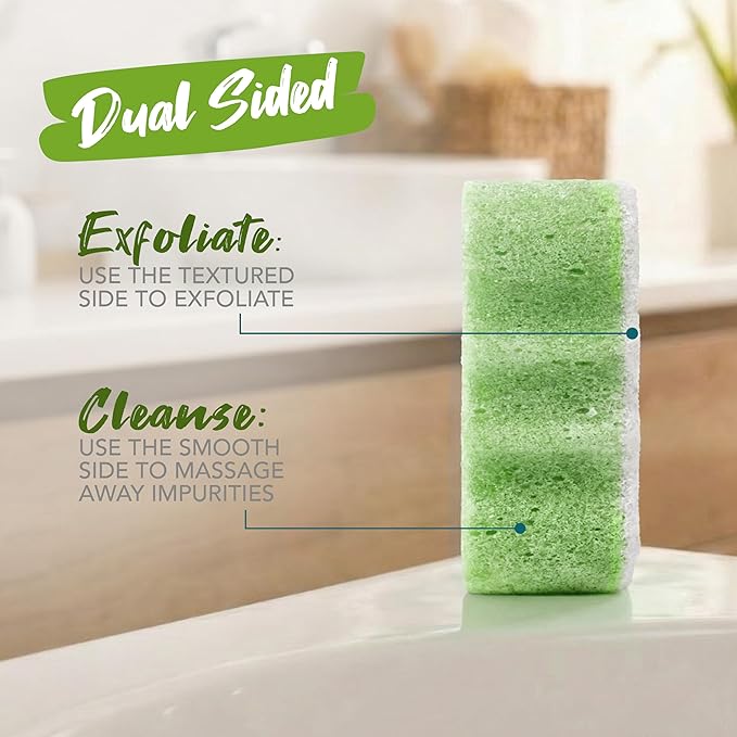 Spongeables Body Wash in a 20+ Wash Sponge, Cool Cucumber - Image 5