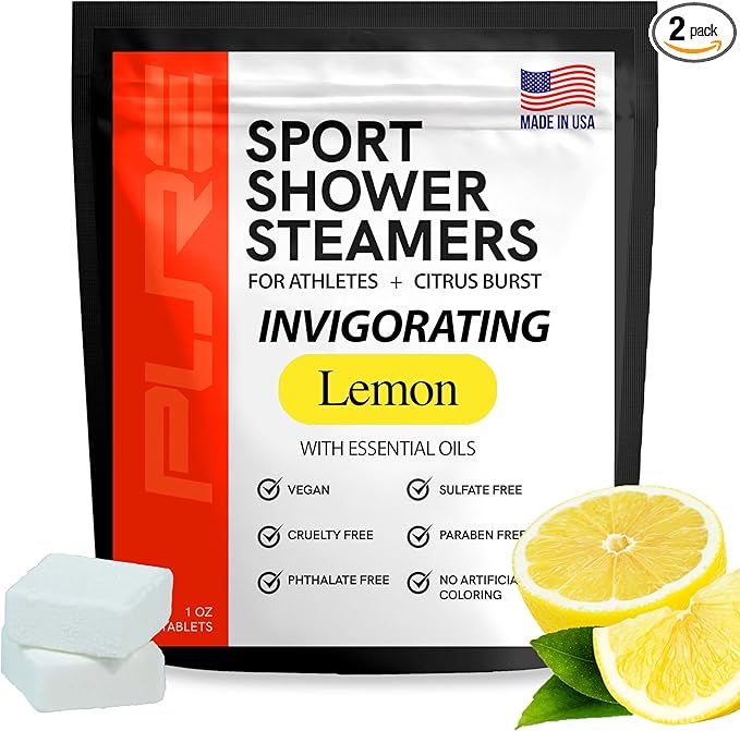 Sport Shower Steamers by PureAthlete