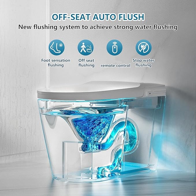 TDH Smart Toilet, Heated Toilet Seat - Image 7