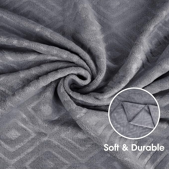 JML Large Microfiber Bath Towels Set of 2, Super Absorbent, Fast Drying - Image 4