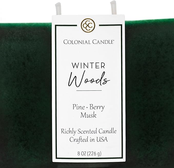 Colonial Candle Winter Woods Scented Candle Jar, Highly Fragranced Candles - Image 5