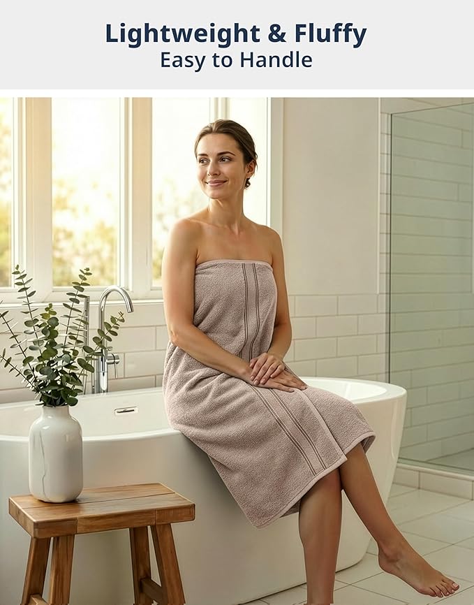 LANE LINEN Extra Large Bath Towels - Image 2