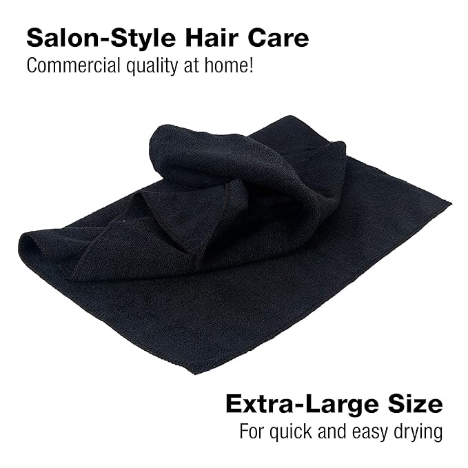 Eurow Microfiber Salon Towels – Bleachproof, Ultra Absorbent & Quick Drying – - Image 7
