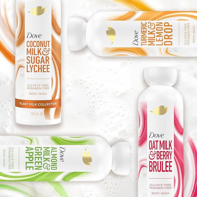 Dove Plant Milk Cleansing Body Wash Coconut & Lychee - Image 7