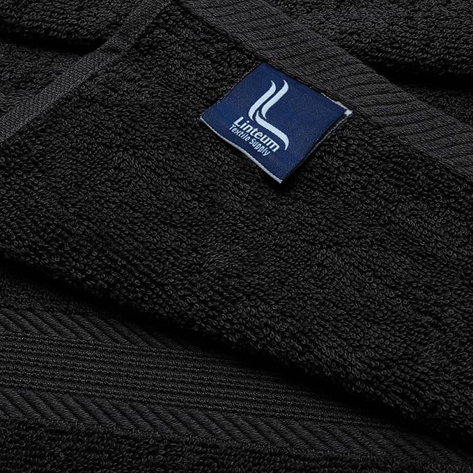 Linteum Textile Supply Luxury Hair Towels 100% Ring Spun Cotton Towel - Image 3