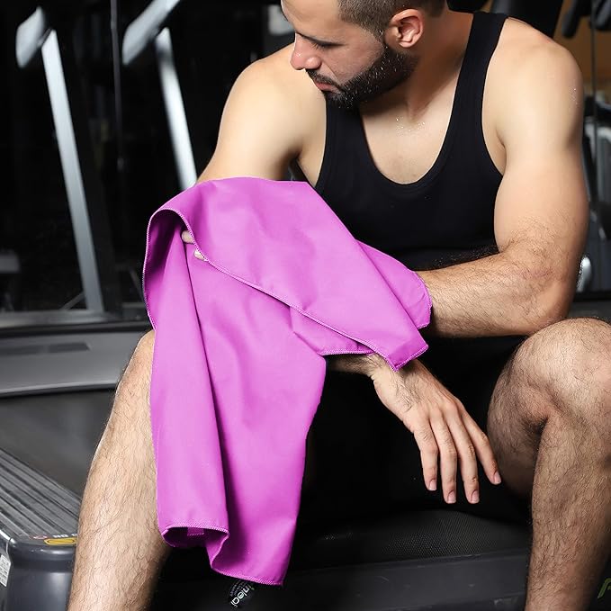 Rainleaf Microfiber Towel Perfect Travel & Gym & Camping Towel. Quick Dry - Image 7