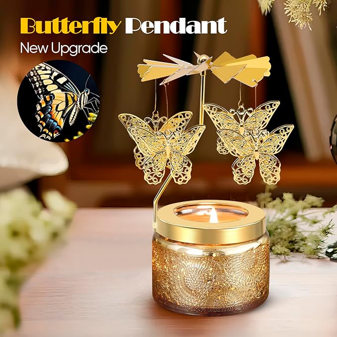 Mothers Day Gifts for Mom from Daughter, Butterfly Candle Gifts for Women - Image 3