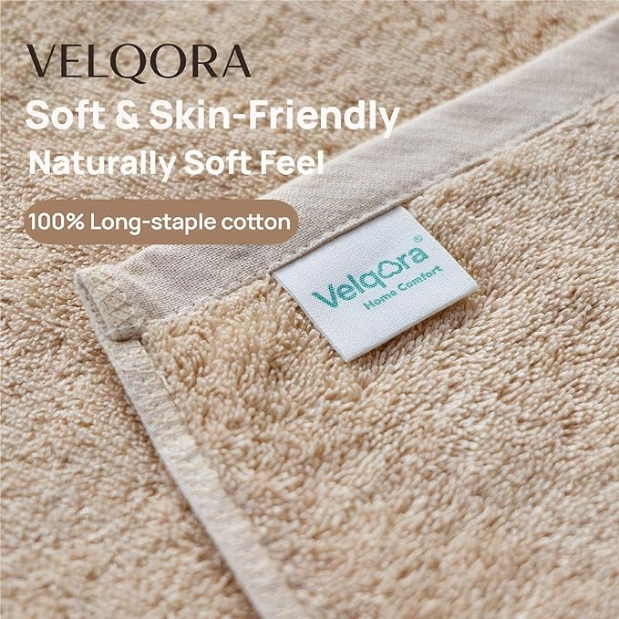 Bath Towels 4 Pack, 30 x 60 Inches, Large 100% Cotton Towels, Comfortable - Image 2