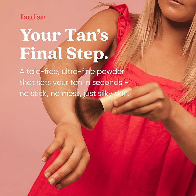 Tan Fan Self Tan Drying Powder Kit - Image 2