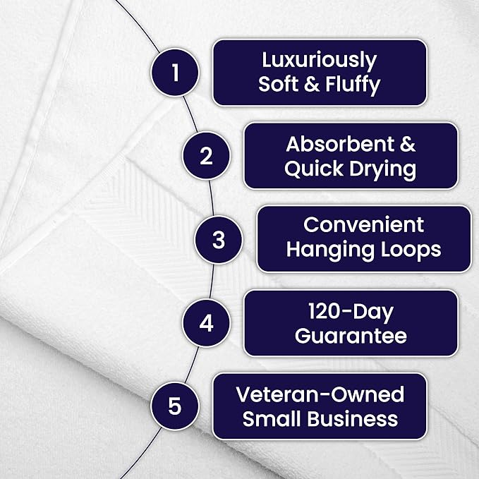 Alusa Home Ultra Soft & Plush Viscose from Bamboo Bath Sheets - Image 6