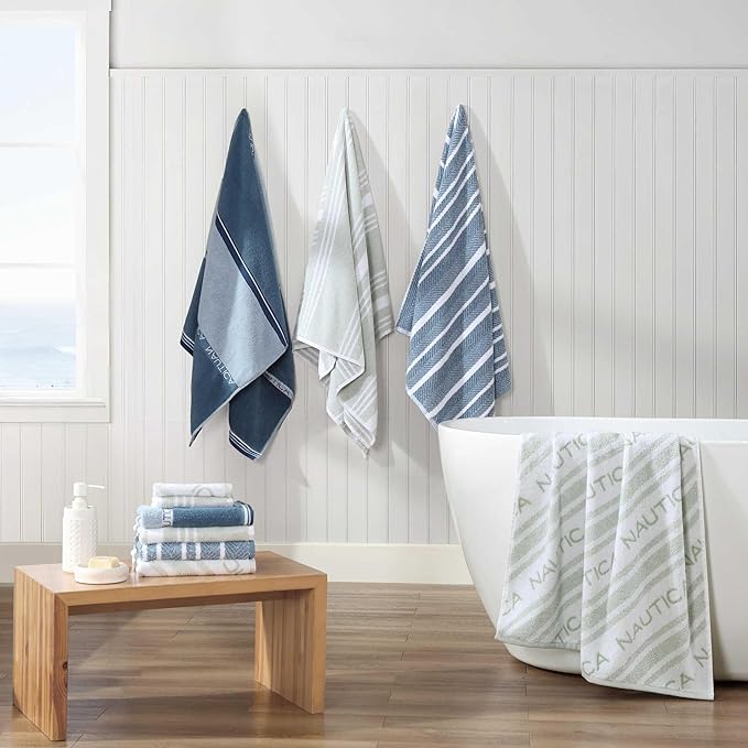 Nautica - Bath Towels, Soft & Absorbent Cotton Towels - Image 5