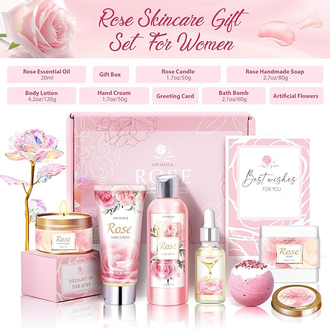 Gifts for Women, Happy Birthday Gifts for Women, Mothers Bath and Body Gift for - Image 6