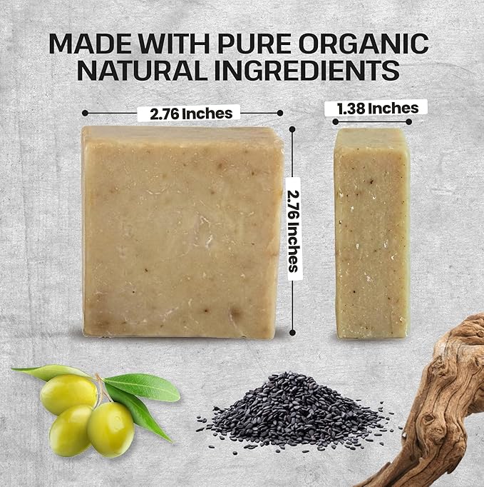 Dr. Ancient Black Seed Soap Bar – Organic, Vegan Handmade Soap - Image 9