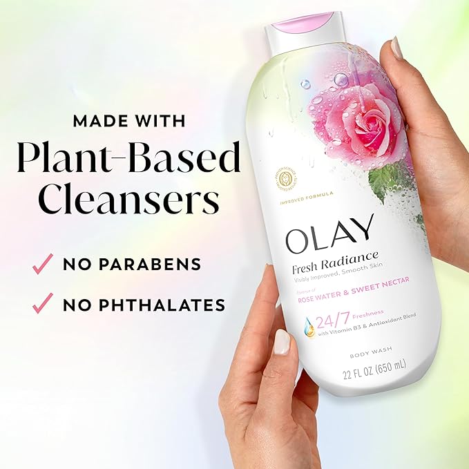 Olay Body Wash for Women, Fresh Radiance, 24/7 Skin-Loving Freshness, Visibly - Image 5