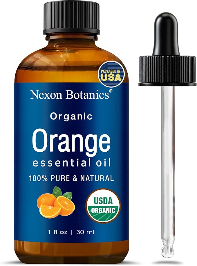Organic Orange Essential Oil 30 ml by NexonBotanics