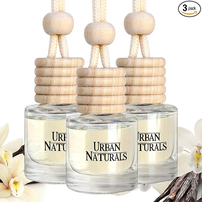 Urban Naturals Car Air Freshener Diffuser 3 Pack by UrbanNaturals