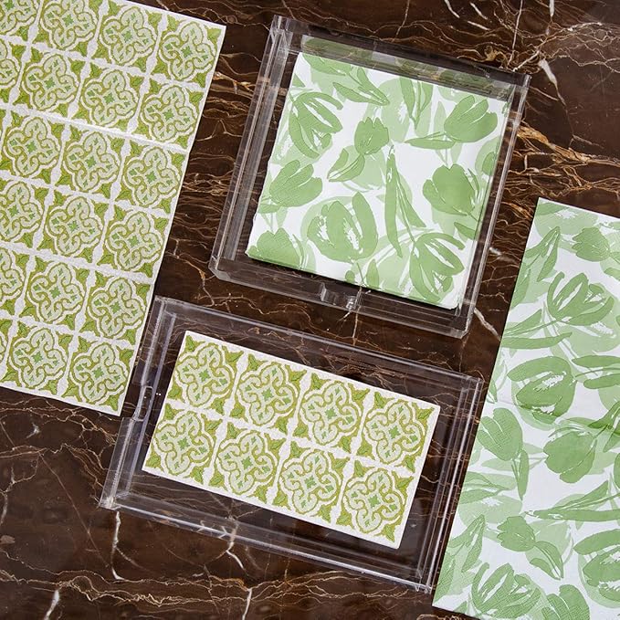 CY craft Acrylic Lunch Napkin Holder, Table Top Decorative Napkin Tray - Image 4