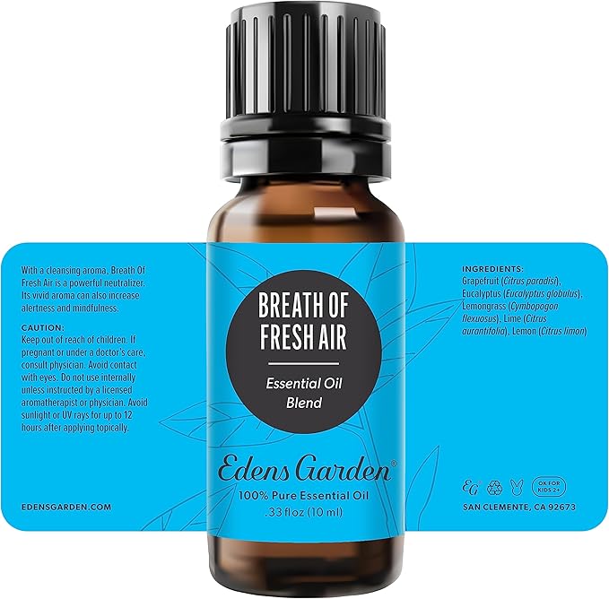 Edens Garden Breath of Fresh Air Essential Oil Blend- 100% Pure Premium Grade - Image 9