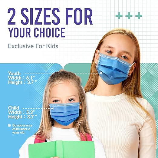 Medtecs Kids Face Mask Disposable - Image 2