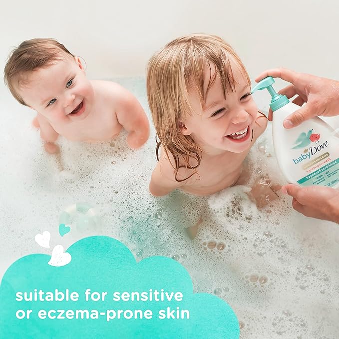 Baby Dove Sensitive Skin Care Baby Wash Fragrance Free Moisture - Image 5