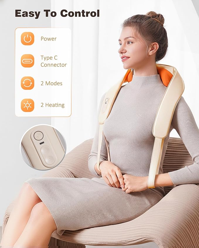 KNQZE Neck and Shoulder Massager - Image 2