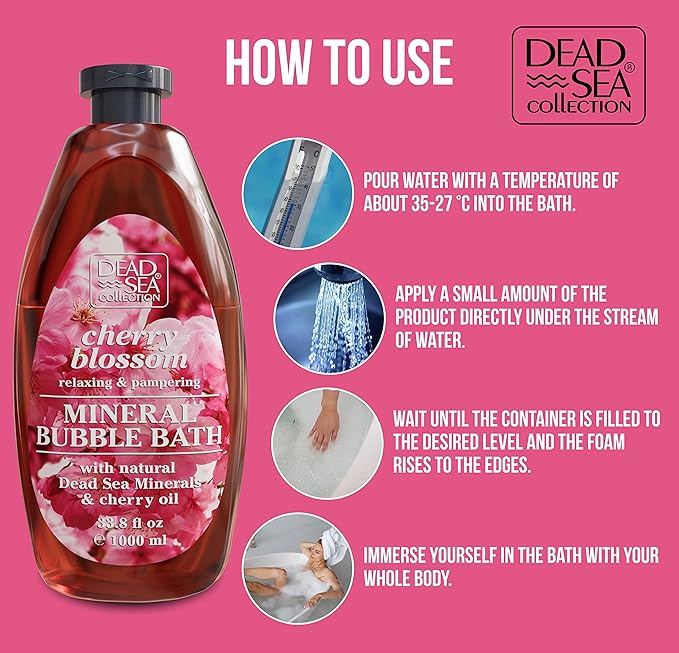 Dead Sea Collection Bubble Bath - Image 5