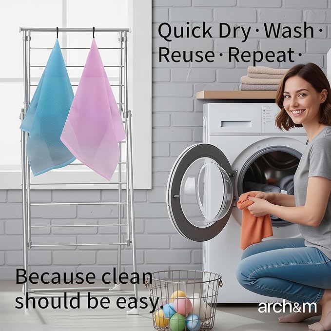 ARCH&M Exfoliating Washcloth Body Scrubber - Image 4