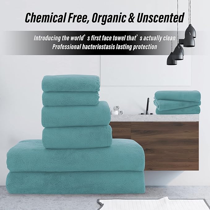 MOONQUEEN Ultra Soft Towel Set-Quick Drying - Image 4