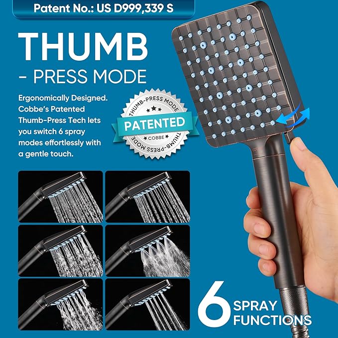 Cobbe Filtered Shower Head - Image 4