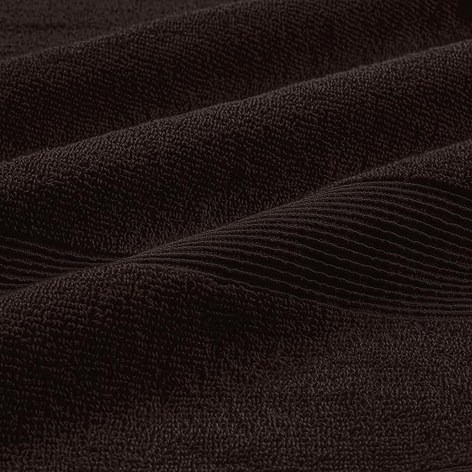 Belizzi Home 8 Piece Towel Set 100% Ring Spun Cotton, 2 Bath Towels 27x54 - Image 2