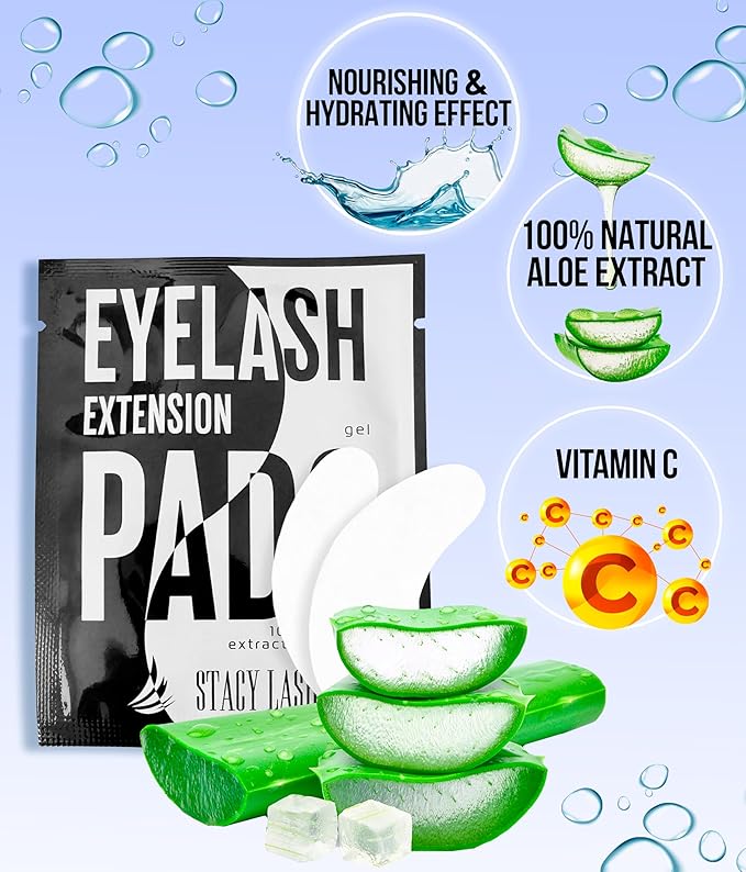 STACY LASH 100 Pairs Set Under Eye Gel Pads - Image 2