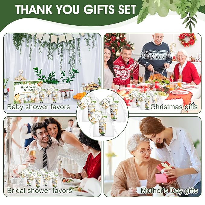 50 Pack Baby Shower Bulk Hand Cream Gifts Sets, Baby Shower Favors and Bridal - Image 6