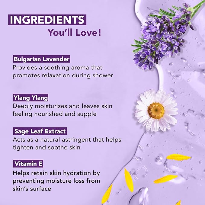 Botanic Hearth Bulgarian Lavender & Ylang Ylang Body Wash – Calming & Relaxing - Image 6