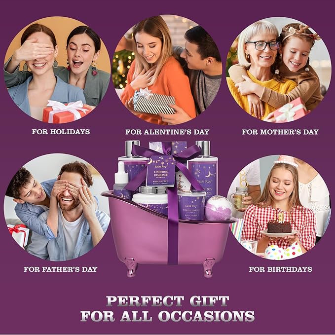 Mothers Day gift Bath Basket Spa Kit Spa Gifts - Image 6