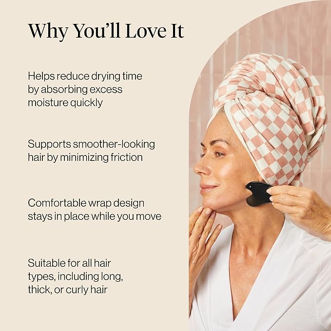 Kitsch Plush Microfiber Hair Towel Wrap - Image 5