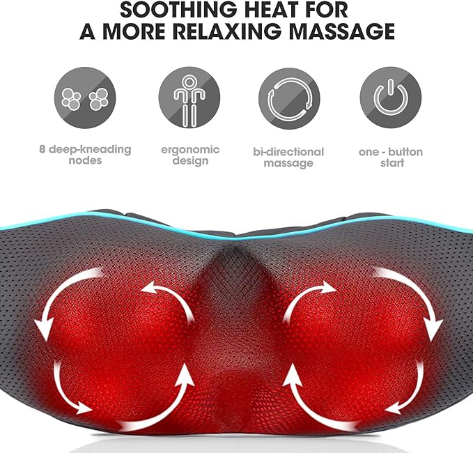 MagicMakers Shiatsu Neck Massager - Image 2